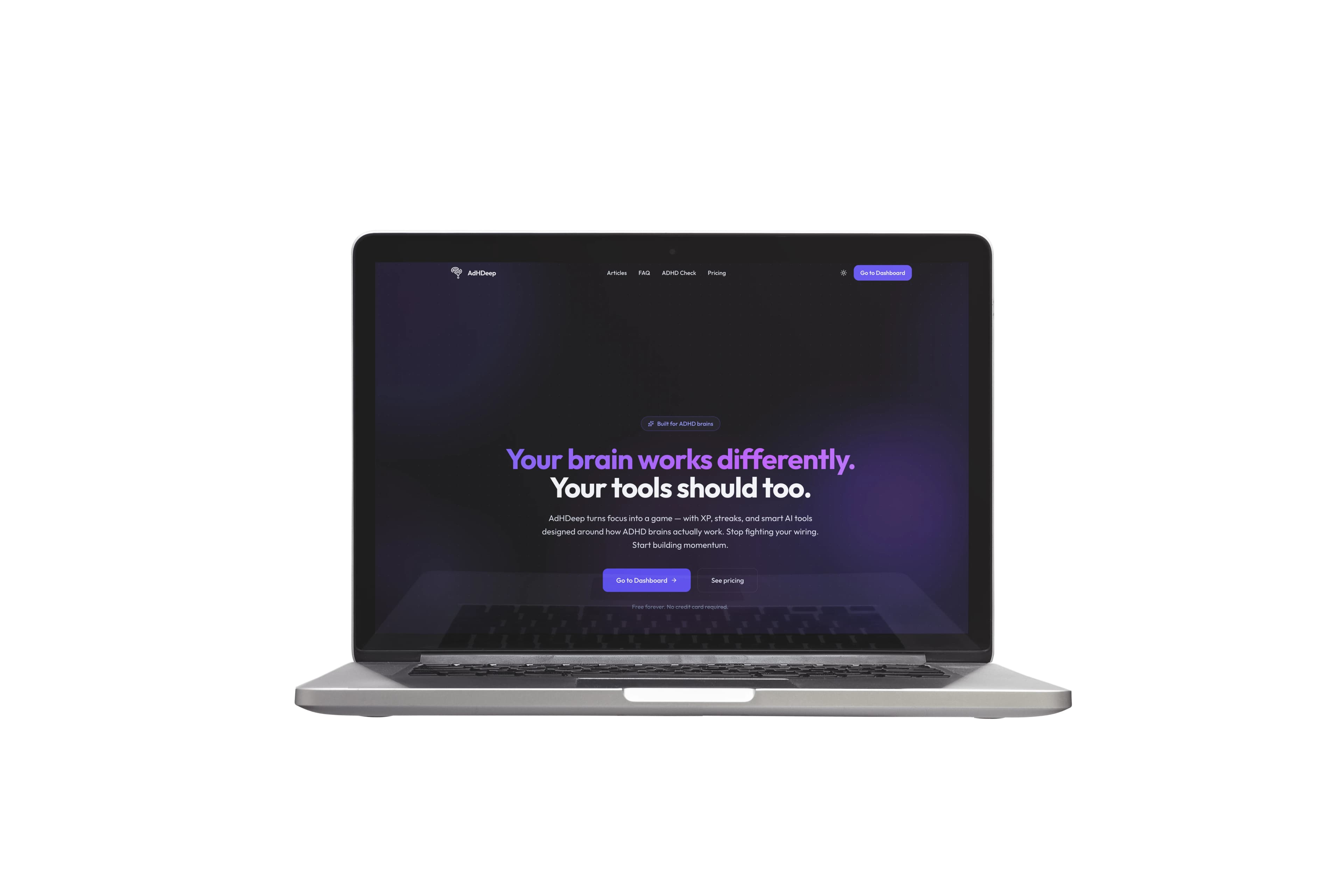 ADHDeep website