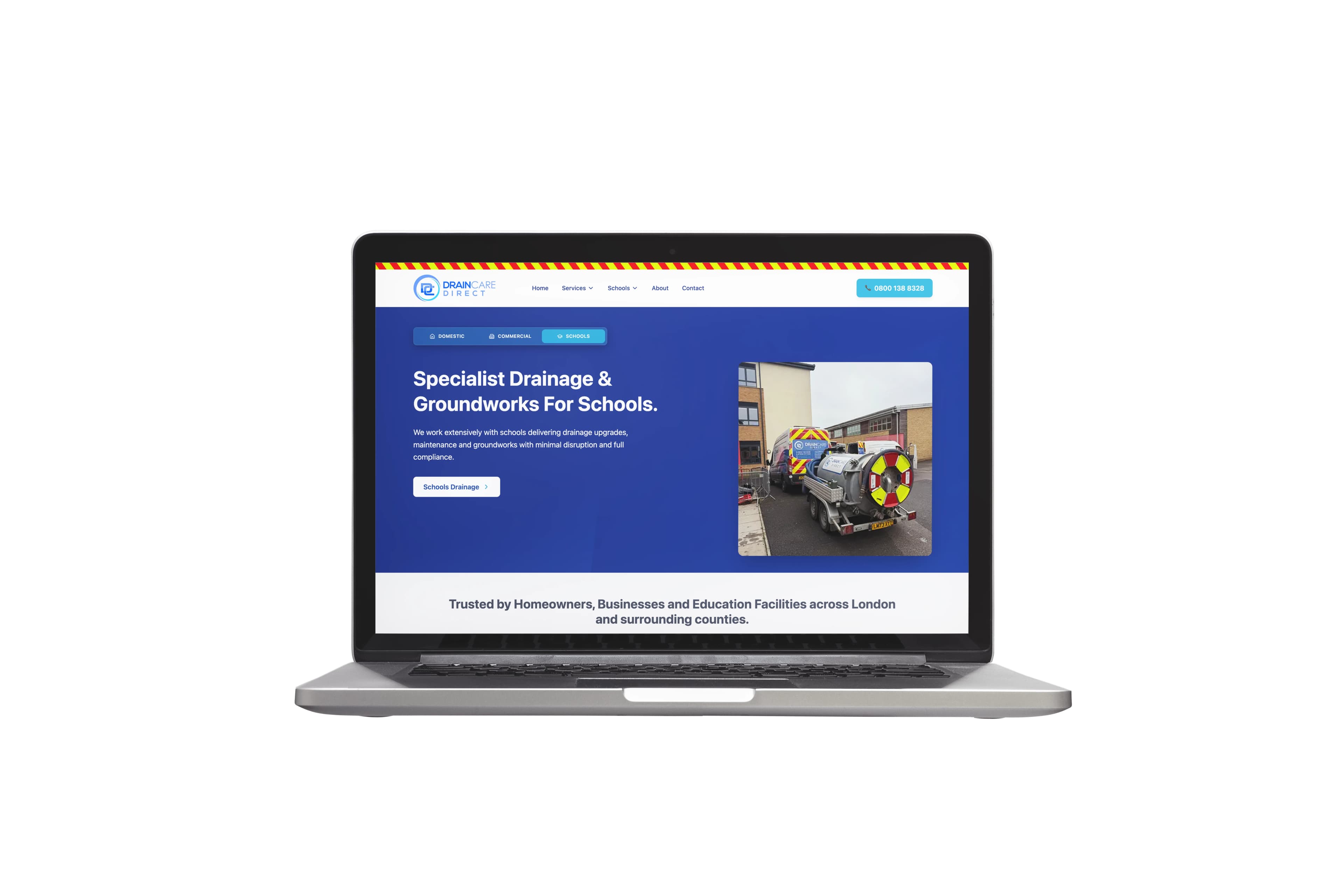 DrainCare Direct website